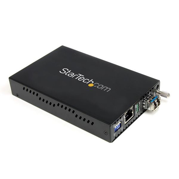 StarTech ET1000S40LC2 1000Mbps Gigabit Single Mode Fiber Media Converter RTL