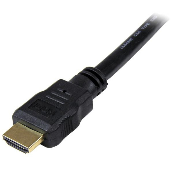 StarTech Cable HDMM1 1ft High Speed HDMI to HDMI M M Black Retail