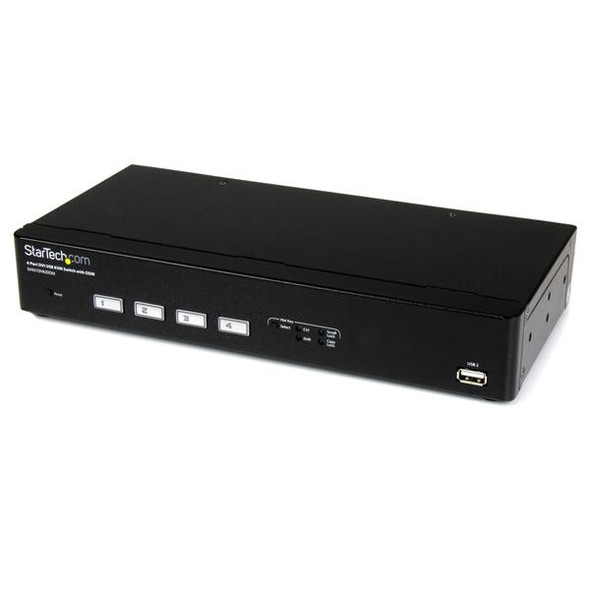 StarTech SV431DVIUDDM 4Port USB DVI KVM Switch w DDM Fast Switching Technology