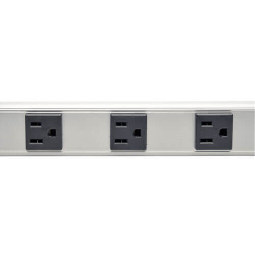 Tripp-lite UP PS361206 6ft 12Outlet 120V 15A Vertical Power Strip Retail