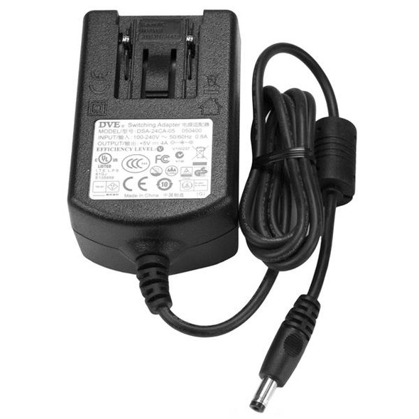 StarTech AC SVA5M4NEUA 5V 4A DC Power Adapter Retail