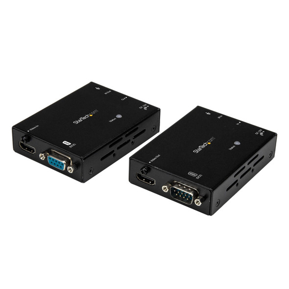 StarTech AC ST121HDBTL HDMI over CAT5 HDBaseT Extender w IR and Serial Retail