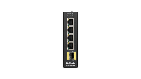 D-Link NT DIS-100G-5SW 5PT UNMNGD Industrial Switch 1xSFP port -40C to +75C
