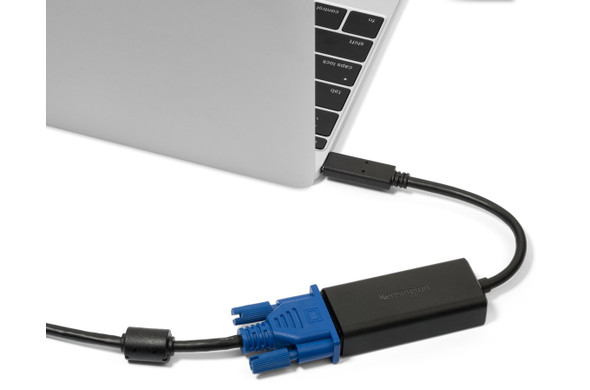 Kensington AC K33994WW Kensington CV2000V USB-C HD VGA Adapter Retail