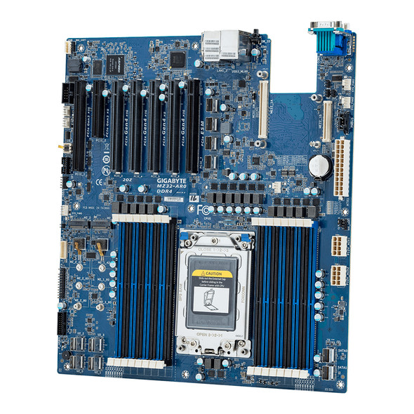 Gigabyte MB MZ32-AR0 AMD EPYC 7002 Socket SP3 DDR4 64G 128G SATA PCIE EATX Bulk