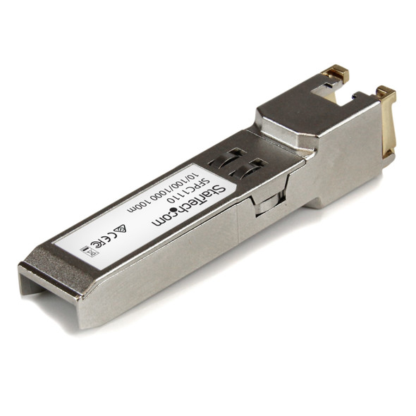StarTech SFPC1110 RJ45 Gigabit Copper SFP Transceiver Module MiniGBIC 100m RTL