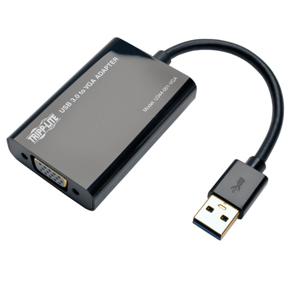 Tripp-Lite AC U344-001-VGA USB 3.0 SuperSpeed to VGA Adapter 512MB SDRAM 1080p