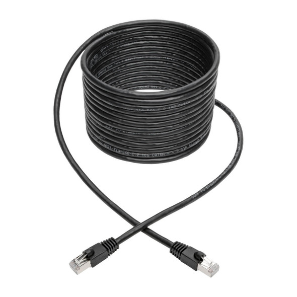 Tripp-Lite CB N262-020-BK 20ft Cat6a 10G Certified Snagless Shielded STP Black
