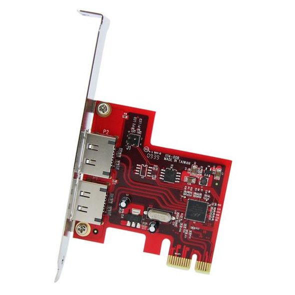 Startech ControllerCard PEXESAT32 2 Port SATA 6 Gbps PCI Express eSATA Retail