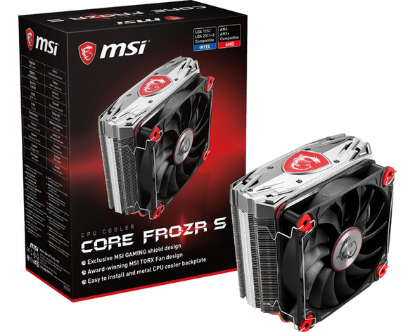 MSI FN MSI Core Frozr S Intel AMD Hydro-Dynamic Bearing 4Pin PWM DC Retail