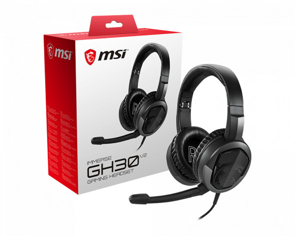 MSI Headset Immerse GH30 V2 Headset Retail