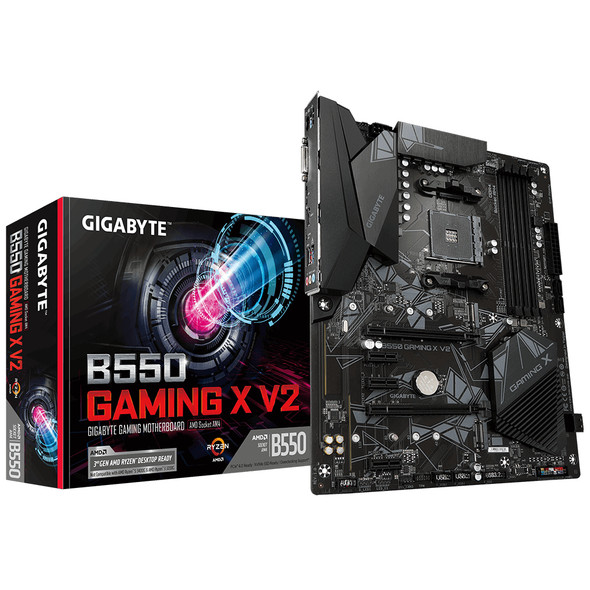 Gigabyte MB B550 GAMING X V2 AMD AM4 B550 128GB DDR4 PCIE HDMI ATX Retail