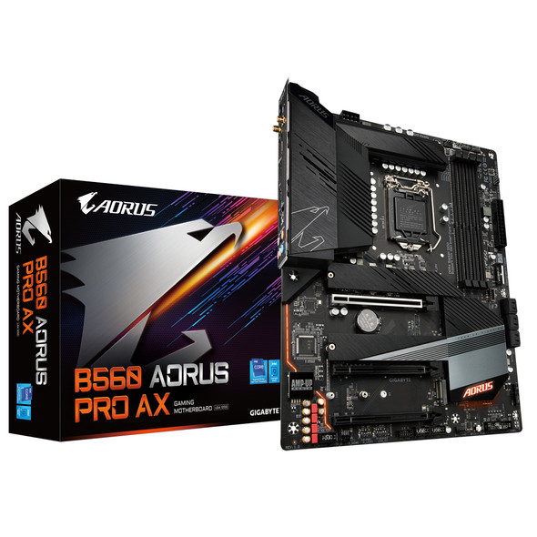 Gigabyte MB B560 AORUS PRO AX B560 LGA1200 Max.128GB DDR4 ATX PCIe Retail