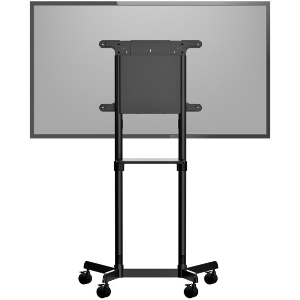 StarTech AC MBLTVSTNDEC Mobile TV Cart Stand for 37-70 VESA Display Retail