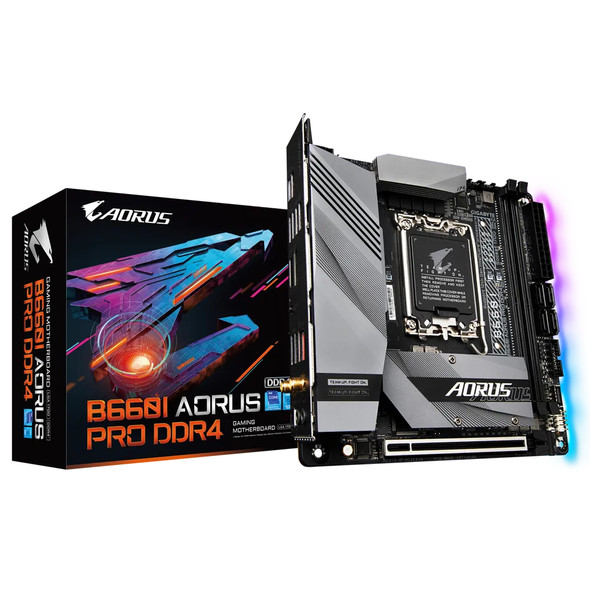 Gigabyte MB B660I AORUS PRO DDR4 B660 LGA1700 Max64GB DDR4 mini-ITX Retail