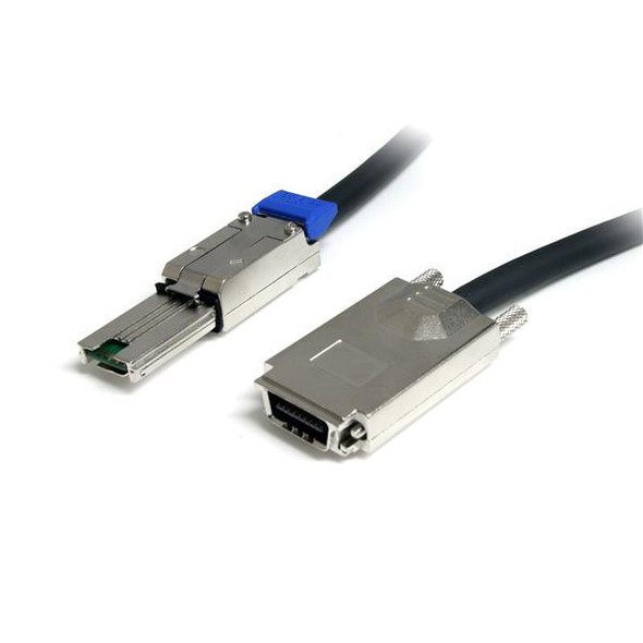 StarTech ISAS88702 2m External SCSI SAS Cable  SFF-8470 to SFF-8088 Retail
