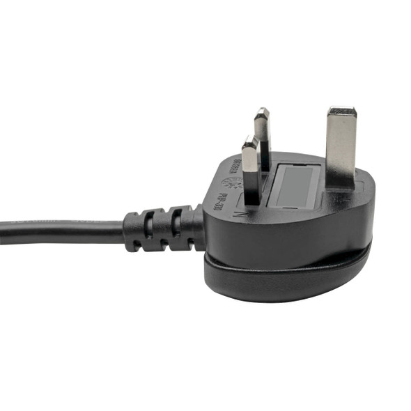 Tripp-Lite Cable P056-006-10A 6ft 10A Power cord EC-320-C13 to BS-1363 UK Plug