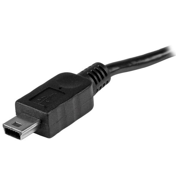 StarTech Cable UMUSBOTG8IN USB OTG Cable Micro USB to Mini USB M M 8in Retail