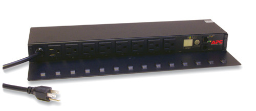 APC PDU AP7900B Rack PDU Switched 1U 15A 100 120V (8)5-15 Retail