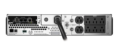 APC Smart-UPS SMT2200RM2UNC 2200VA LCD RM 2U 120V with Network Card Retail