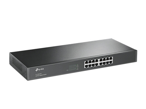 TP-Link Network TL-SG1016 16-port Unmanaged Gigabit Rackmount Switch Retail