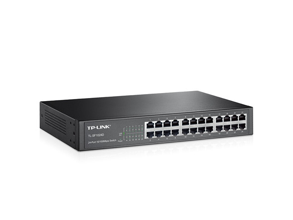TP-Link Switch TL-SF1024D 24Port 10 100Mbps Unmanaged Switch Retail