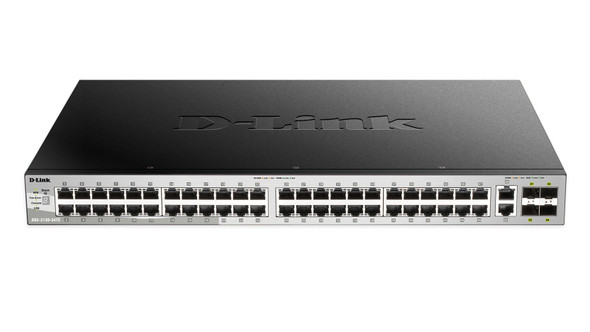 D-Link NT DGS-3130-54TS DGS-3130 Series 48PT MNGD L3 Gigabit SWT w 6x10GbE PT