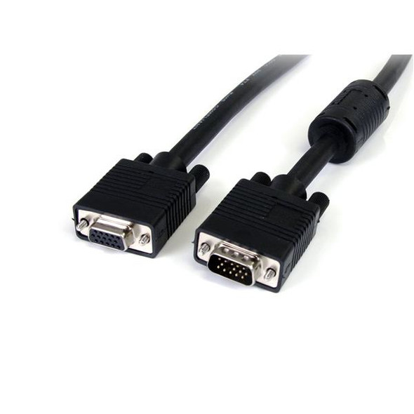 Startech MXT105HQ 15ft Coax VGA Monitor Extension Cable-HD15 M F Retail