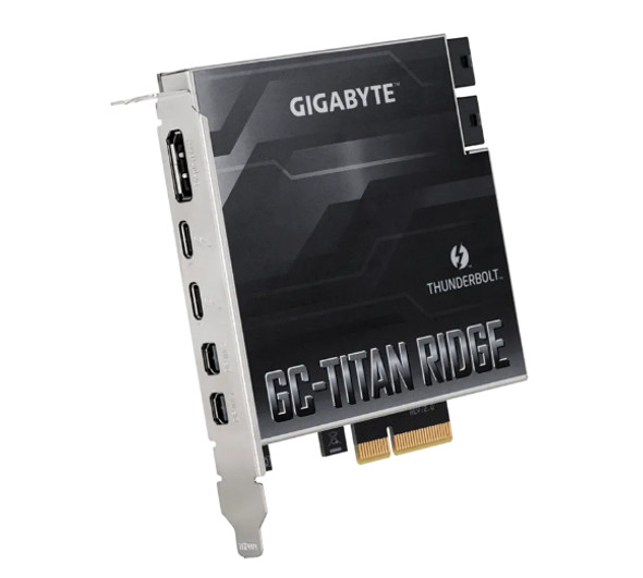 Gigabyte AC GC-TITAN RIDGE 2.0 40 Gb s Thunderbolt3 Add-in Card Retail