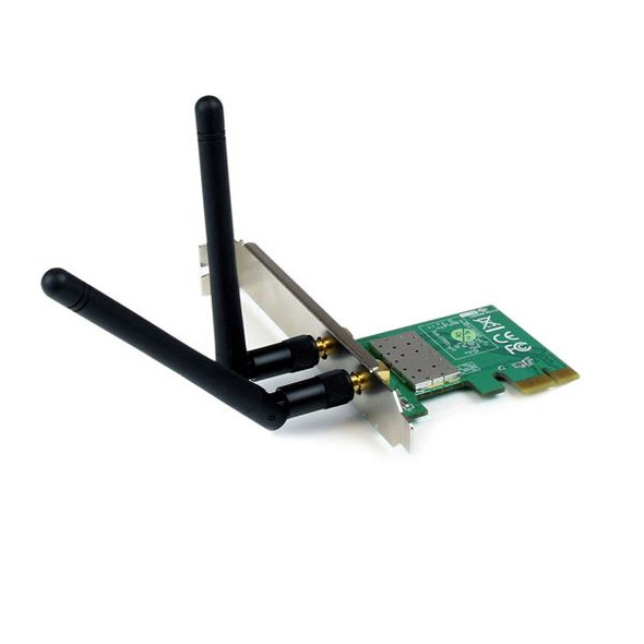 Startech PEX300WN2X2 300Mbps PCIE 802.11b g n Network Adapter Card 2T2R Retail