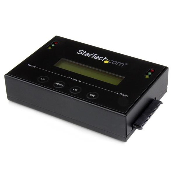 StarTech AC SATDUP11IMG 2.5 3.5SATA HD Duplicator Image Backup Library Retail