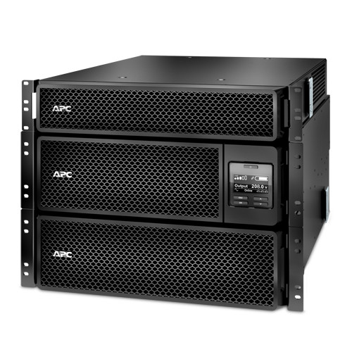 APC UPS SRT8KRMXLT-5KTF Smart-UPS SRT 8000VA RM 208V to 120V 2U Black Retail