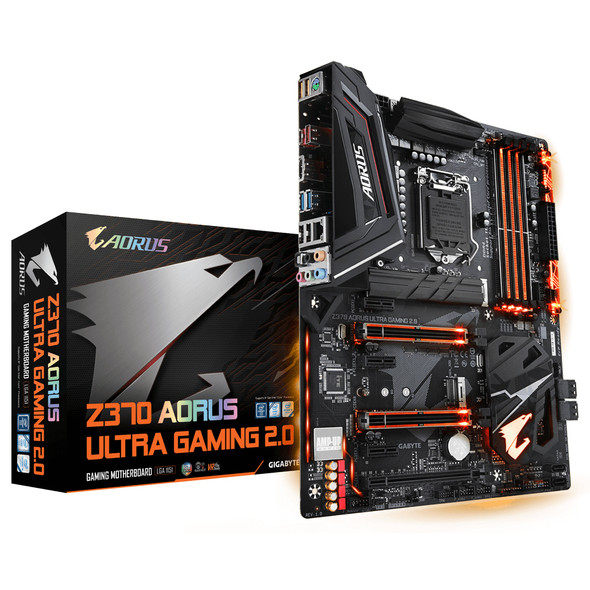 Gigabyte MB Z370 AORUS ULTRA GAMING 2 Intel Z370 Ci7 i5 i3 S1151 DR4 ATX