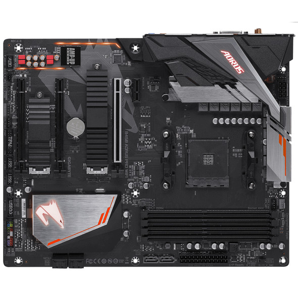 Gigabyte MB B450 AORUS PRO WIFI AM4 AMD Ryzen B450 64GB DDR4 ATX Retail