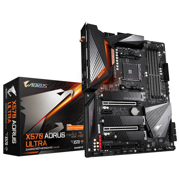 Gigabyte MB X570 AORUS ULTRA AMD Ryzen AM4 X570 Max.128GB DDR4 ATX Ratail