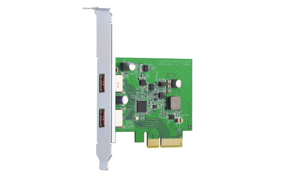 QNAP AC QXP-10G2U3A USB 3.2 Gen 2 dual-port PCIe expansion card Retail