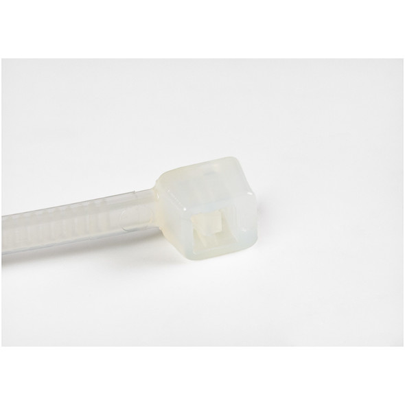 StarTech AC CBMZT4N 100 Pack 4 Cable Ties - White Small Nylon Plastic Zip Tie