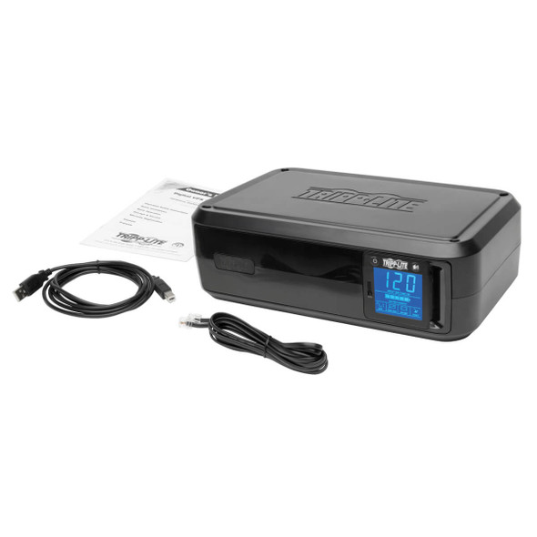 Tripp Lites SMART 1000LCD Line-Interactive Digital UPS System offers voltage