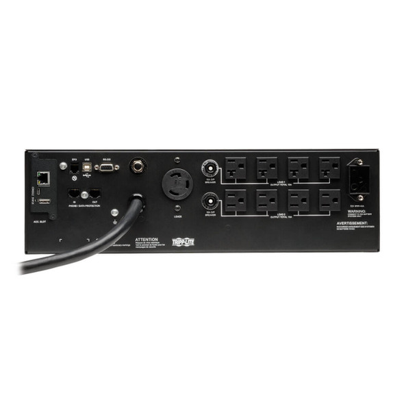 Tripp-Lite UPS SU3000RTXLCD3N 3U SmartOnline 120V 3kVA 2.7kW Rack Tower USB
