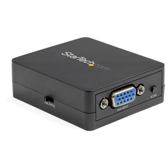 StarTech AC VGA2VID2 VGA to RCA and S-Video Converter USB Power Retail