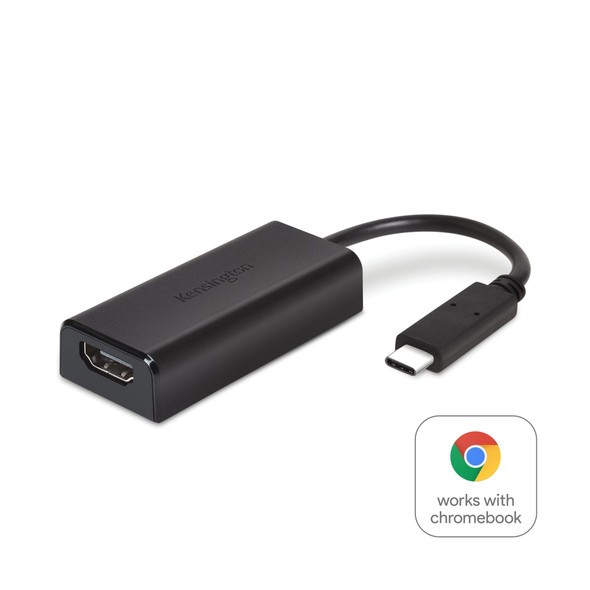 Kensington AC K38675WW CV4000H USB-C  4K HDMI Adapter Works With Chromebook