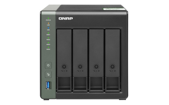QNAP NAS TS-431KX-2G-US w Hardware Encryption 4core 1.7GHz 2G DDR3L SATA 6Gb s