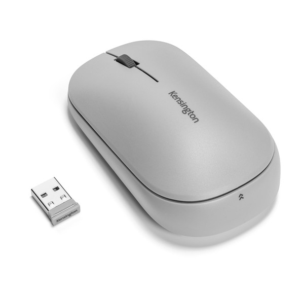 Kensington Mouse K75351WW SureTrack Dual Wireless Mouse Gray Retail