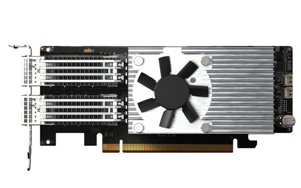 QNAP AC QXG-100G2SF-E810 Dual-port QSFP28 100GbE network expansion card Retail