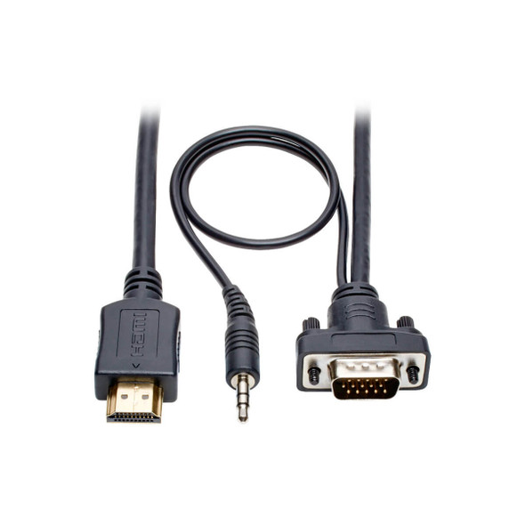 Tripp-Lite CB P566-015-VGA-A 15ft HDMI to VGA + Audio Active Converter Cable