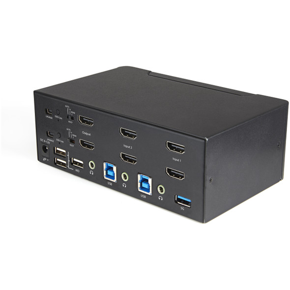 StarTech KVM SV231DHU34K6 2Port Dual Monitor HDMI KVM Switch 4K 60Hz Retail