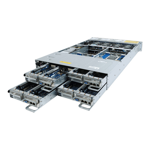 Gigabyte Server H262-Z61 2U 4nodes AMD EPYC7002 6x2.5 SAS SATA 24x2.5HS RTL