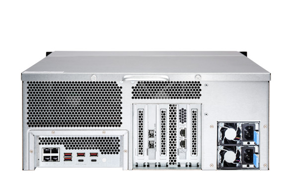 QNAP NAS TS-h2483XU-RP-E2236-128G 24-Bay 4U E-2236 128GB DDR4 800W Retail