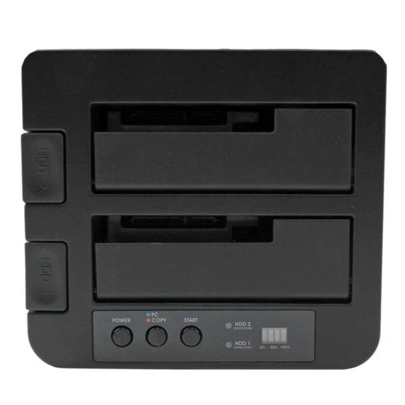 StarTech AC SDOCK2U33RE USB3.0 SATA to 2.5 3.5 SATA HDD SSD Duplicator Dock