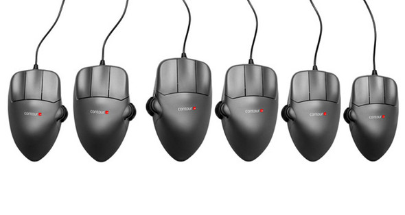 Contour Design Contour mouse Left-hand USB Type-A Optical 1200 DPI CMO-GM-M-L 743870000946